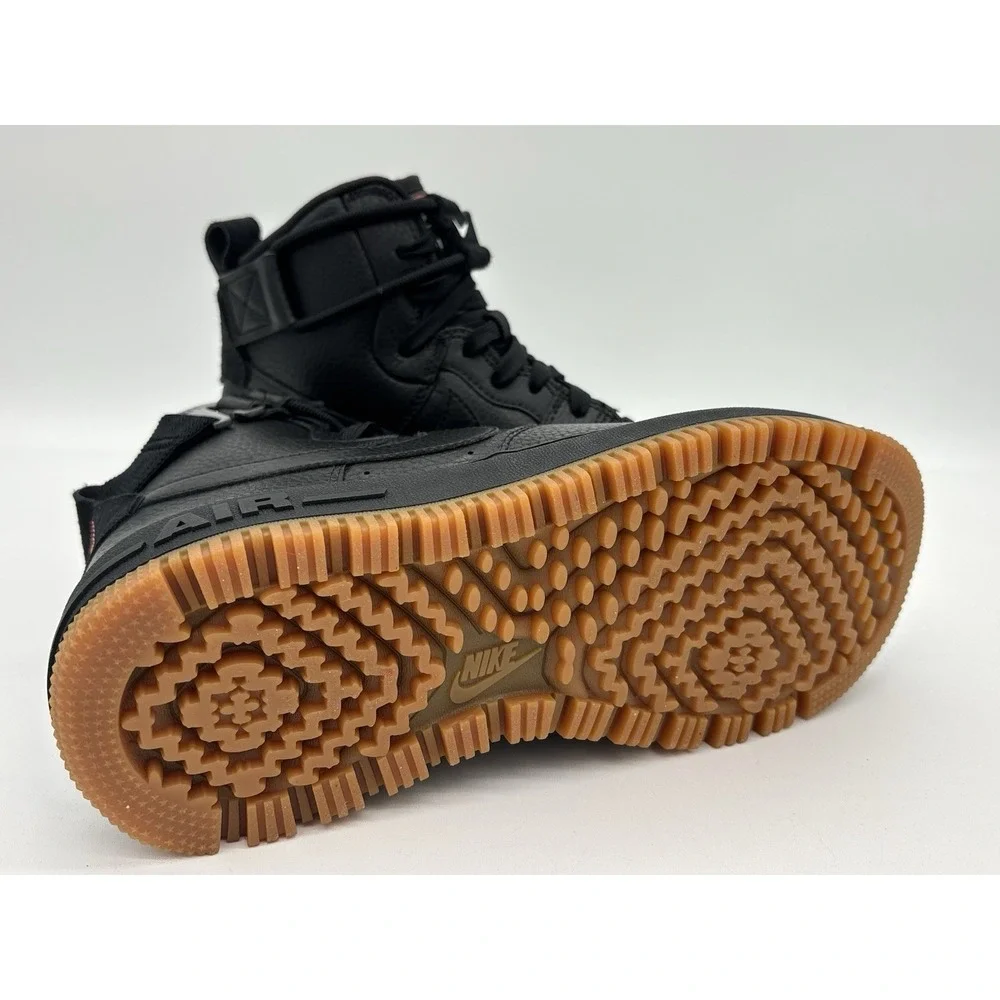 Nike Air Force 1 High Utility 2.0 Black Medium Brown 2021 DC3584-001 Full Box